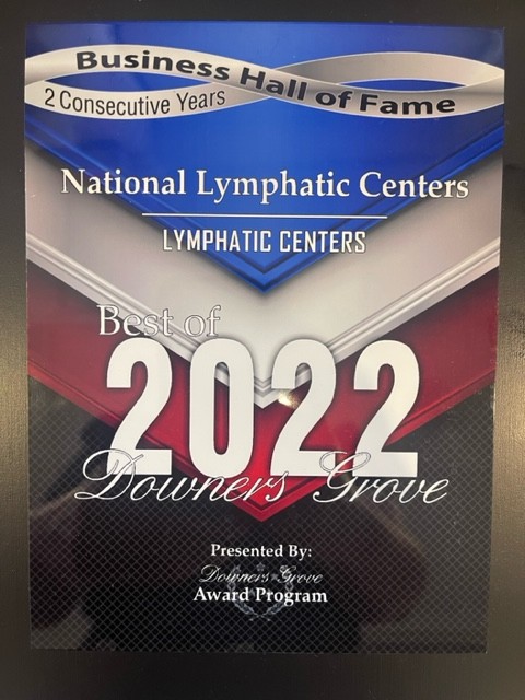 Best of 2022 lymph drainage therapist award
