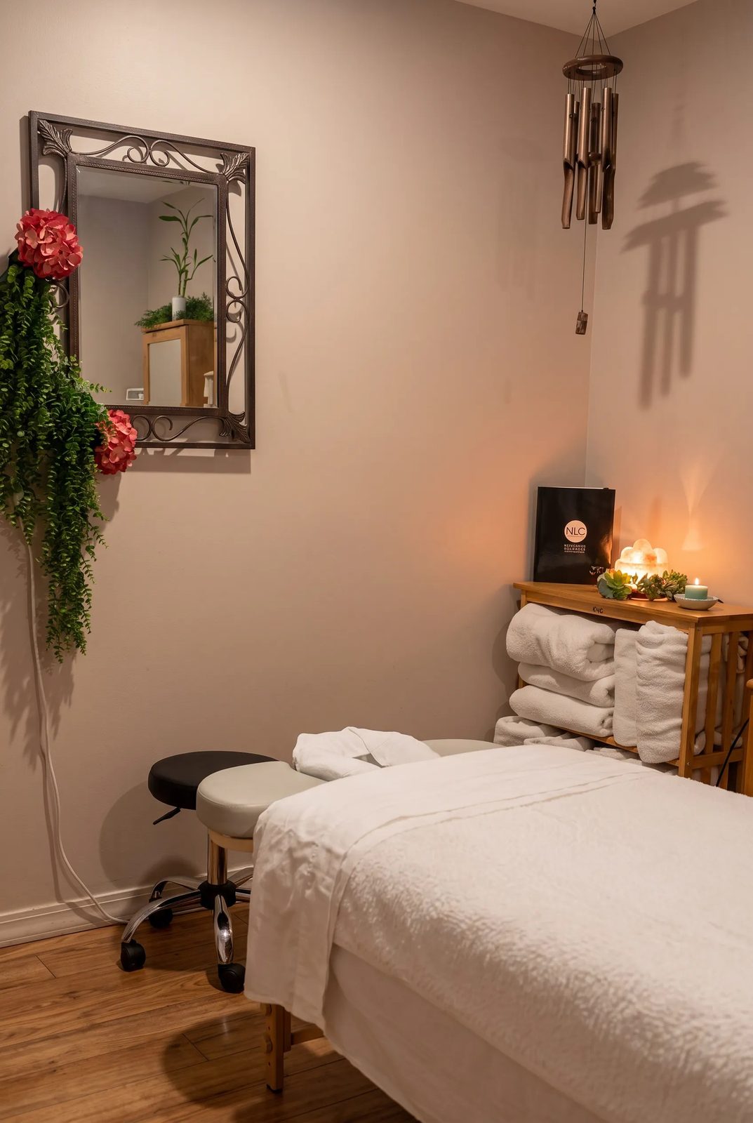 manual lymphatic drainage therapy room